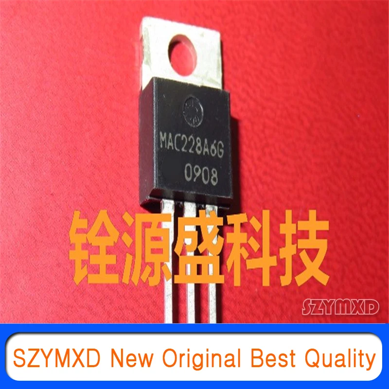 5 개/몫 새로운 원본 MAC228A6G MAC228A6G 8A600V Triac