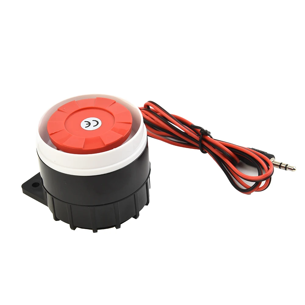 12V CC Alarm Buzzer Alarm 120dB Sound Accessories For Home Security Plastic&Metal Replacement 320/600/1000/1200Ma