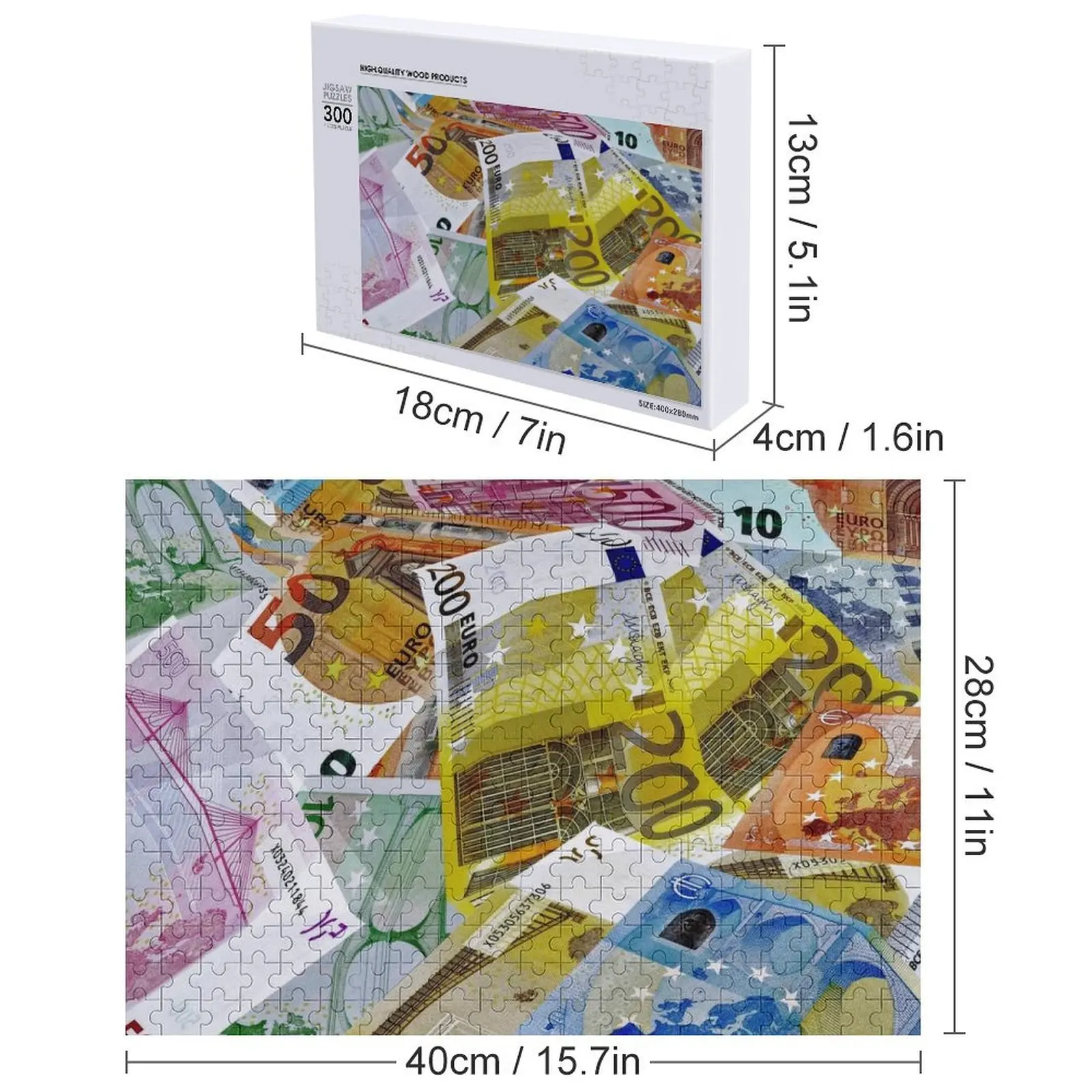 EUROS 7 Jigsaw Puzzle Name Wooden Toy Children Diorama Accessories Toddler Toys Puzzle