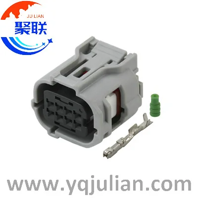 Auto 8pin plug 6189-1240 90980-12520 wiring connetor 9098012520 with terminals and seals