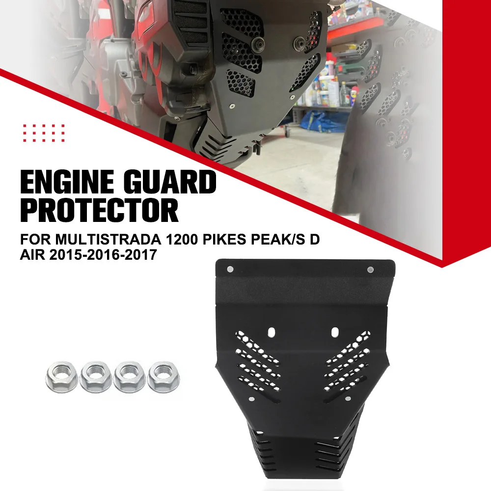 

Engine Guard Housing Protector For Ducati Multistrada 1200 Pikes Peak/S D air 2015-2016-2017 Aluminium Motorcycle Accessories