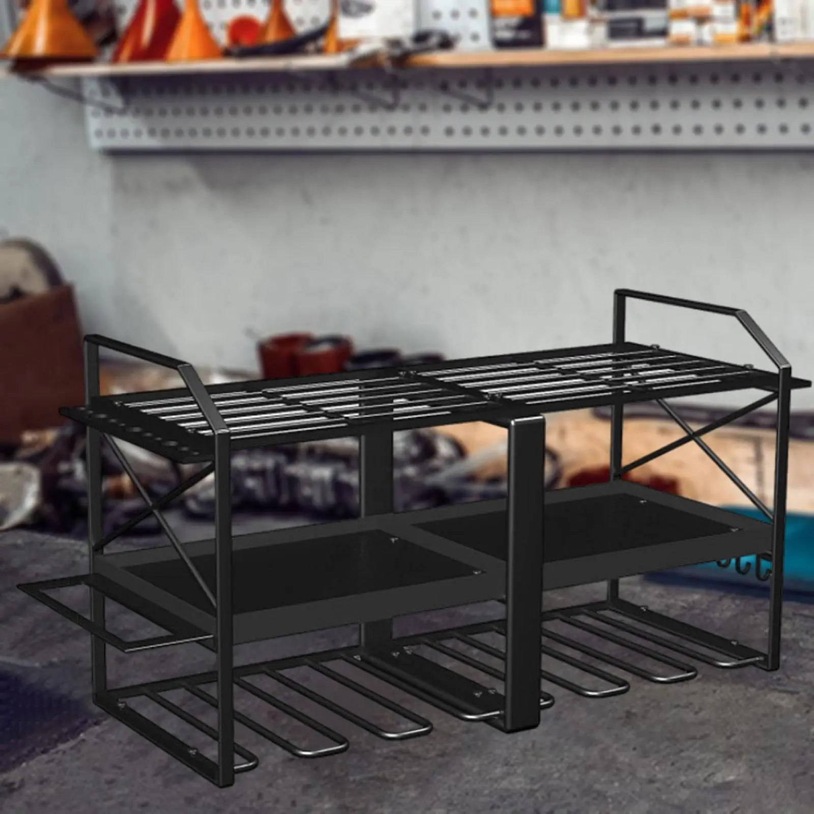 

Electric Drill Hanger Utility Storage Rack Multi Layers Rack for Tool Rooms