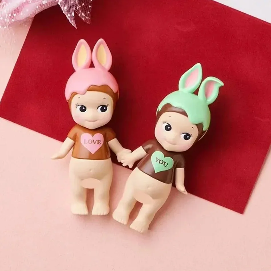 حفلة الملاك عيد الحب صندوق أعمى سلسلة سيارة الديكور شاشة الكمبيوتر المكتبي كيوبيد اليد موضة دمية هدية عيد ميلاد