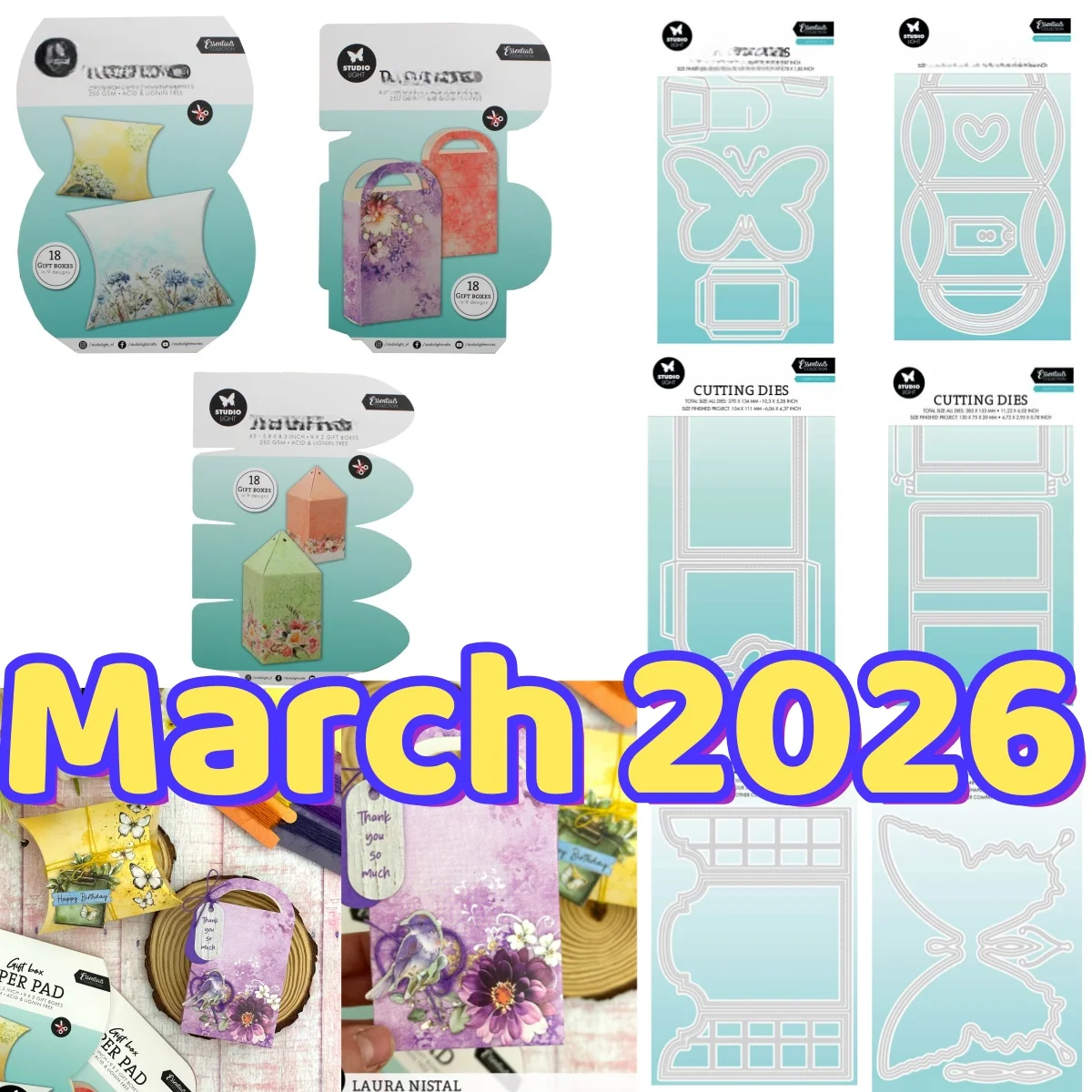 

Candybox Pillowbox Giftbag Butterfly Metal Cutting Dies for DIY Making Gift Card Scrapbook Craft Template Decoration New 2026