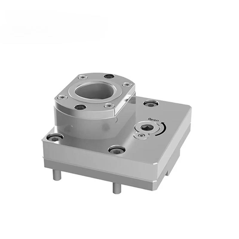 Manual Pneumatic Knife Holder for Turning Tools Hardened Stainless Steel 28 KN Clamping Force Quick Tool Conversion