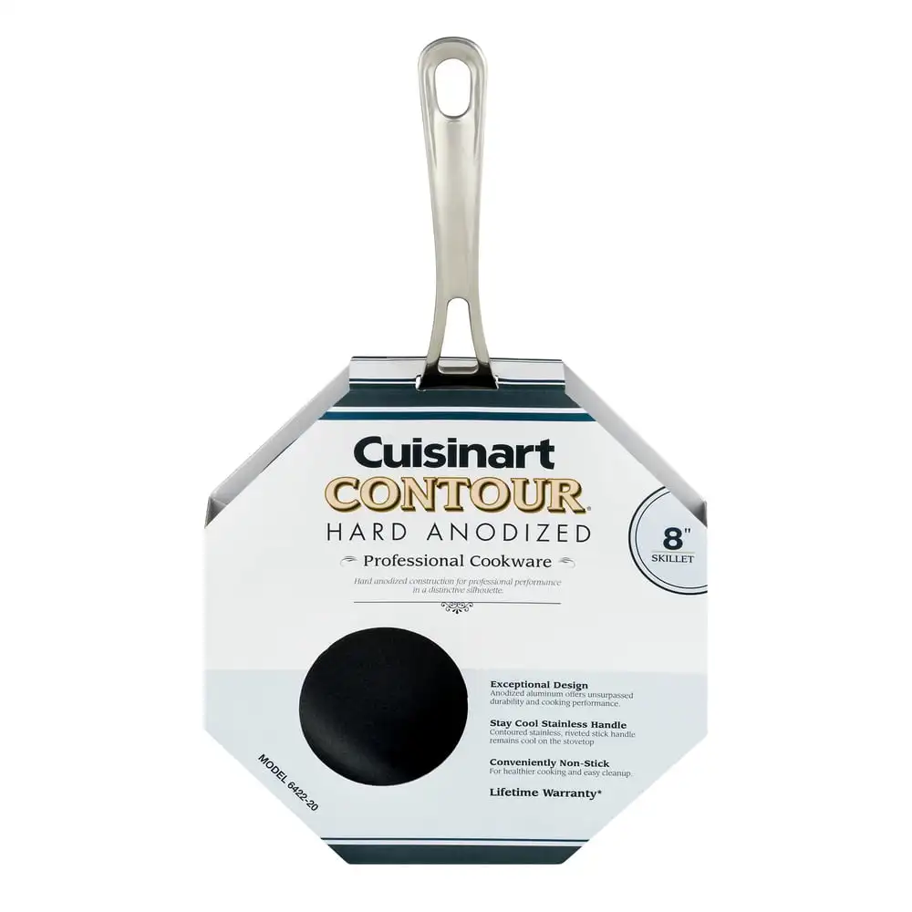 

Contour Hard Anodized Skillet - 8 Inch Skillet, 1.0 Ct