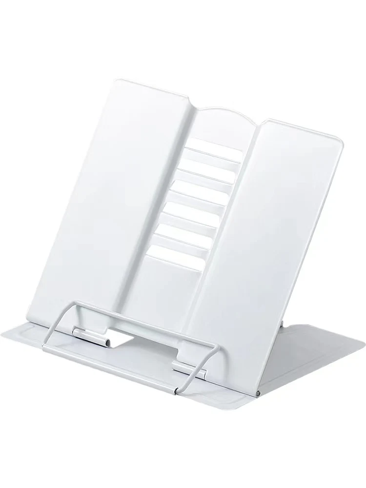 Nordic Home Metal Wrought Iron Reading Rack Multifunctional Desktop Reading Fixed Bracket Children's Tablet PC Reading Shelf