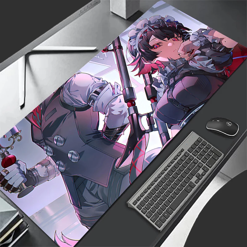 

Mousepad Pattern Mouse Pad Desk Mat Computer Gaming HD Keyboard Pad Rubber Mat Non Slip Z-zenless Zone Zero Ellen Joe Mouse Mat