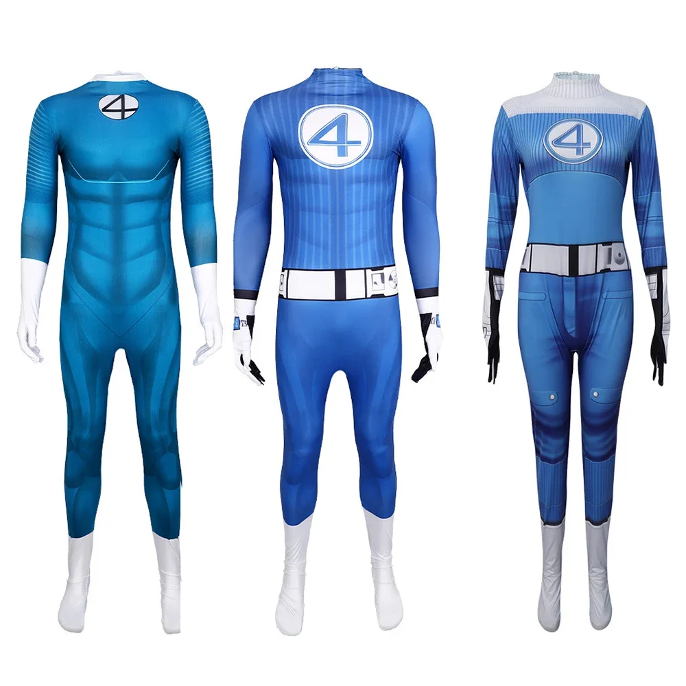 

Fantastic Four Human Torch Cosplay Costume Johnny Storm Uniform Halloween Carnival Party Christmas Play Role Clothes Clothing