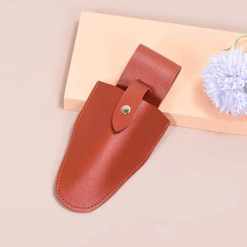 

Garden Pruning Shears PU Leather Storage Bag Portable Scissors Pouch Wear-Resistant Tool Bag for Gardening Pruner