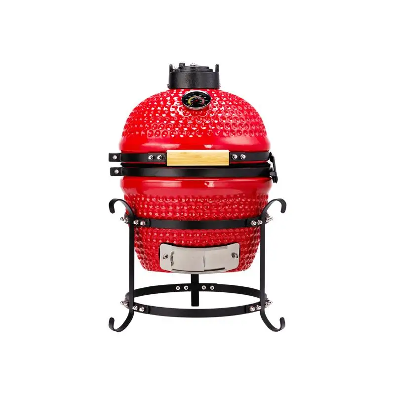 

13-дюймовый портативный угольный гриль с подставкой, решеткой из нержавеющей стали, дефлекторы тепла и инструмент для пепла для приготовления пищи на открытом воздухе и кемпинга,