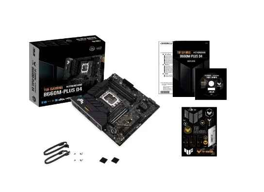 

For ASUS TUF GAMING B660M-PLUS D4 heavy gunner main board supports 13th generation CPU