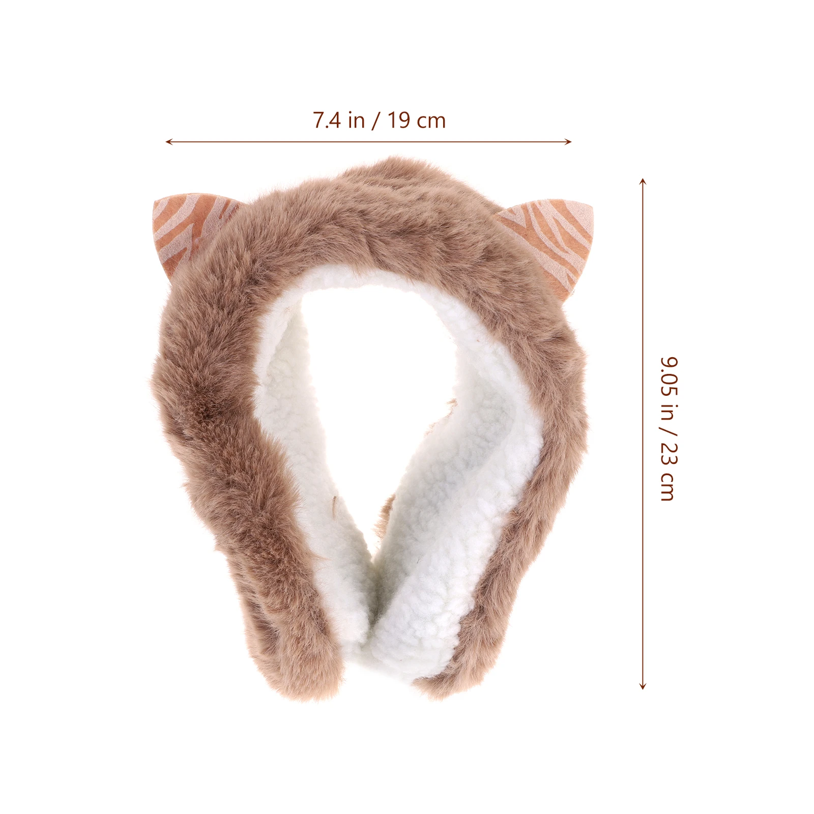 

Cat Earmuffs for Women Thick Warm Winter Outdoor Accessories Soft Lightweight Fuzzy Ear Warmers Girls Teens Ladies Gift
