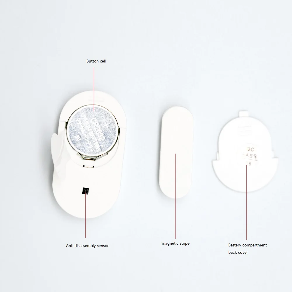 SMARTROL-Sensor inalámbrico para puerta y ventana, sistema de alarma antirrobo para el hogar, protección de seguridad, adecuado para Tuya, Wifi,