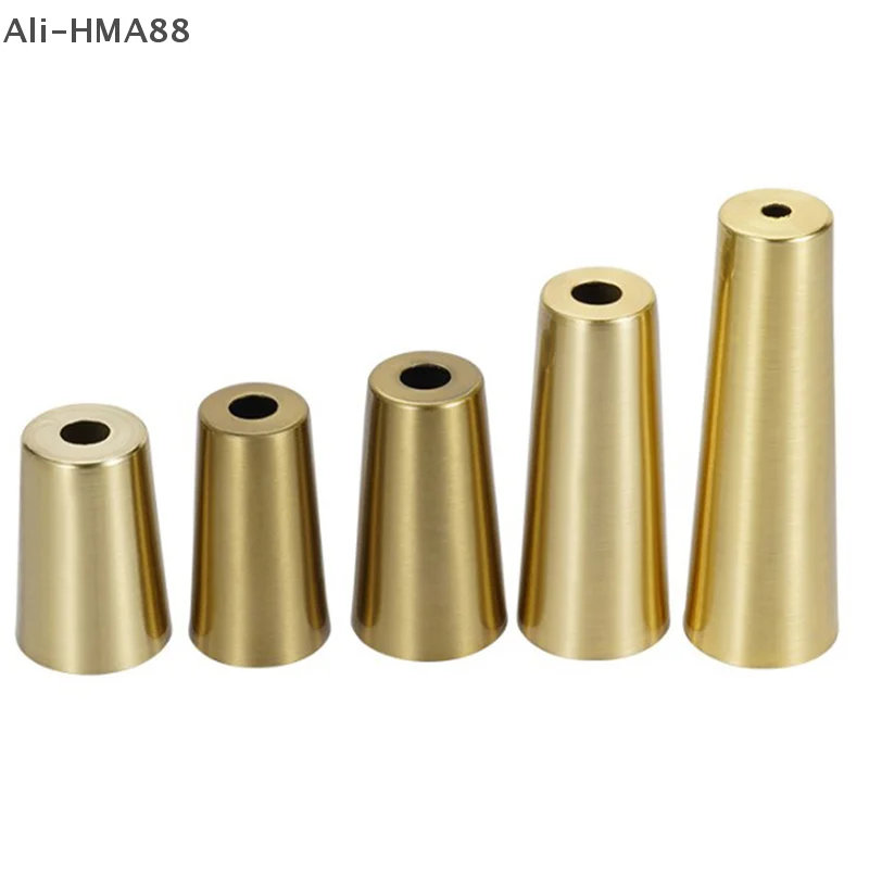 

HMA88-Foot Solid Brushed Iron Table Chair Cylinder Cap Protect Decor Bottom Safe Pad