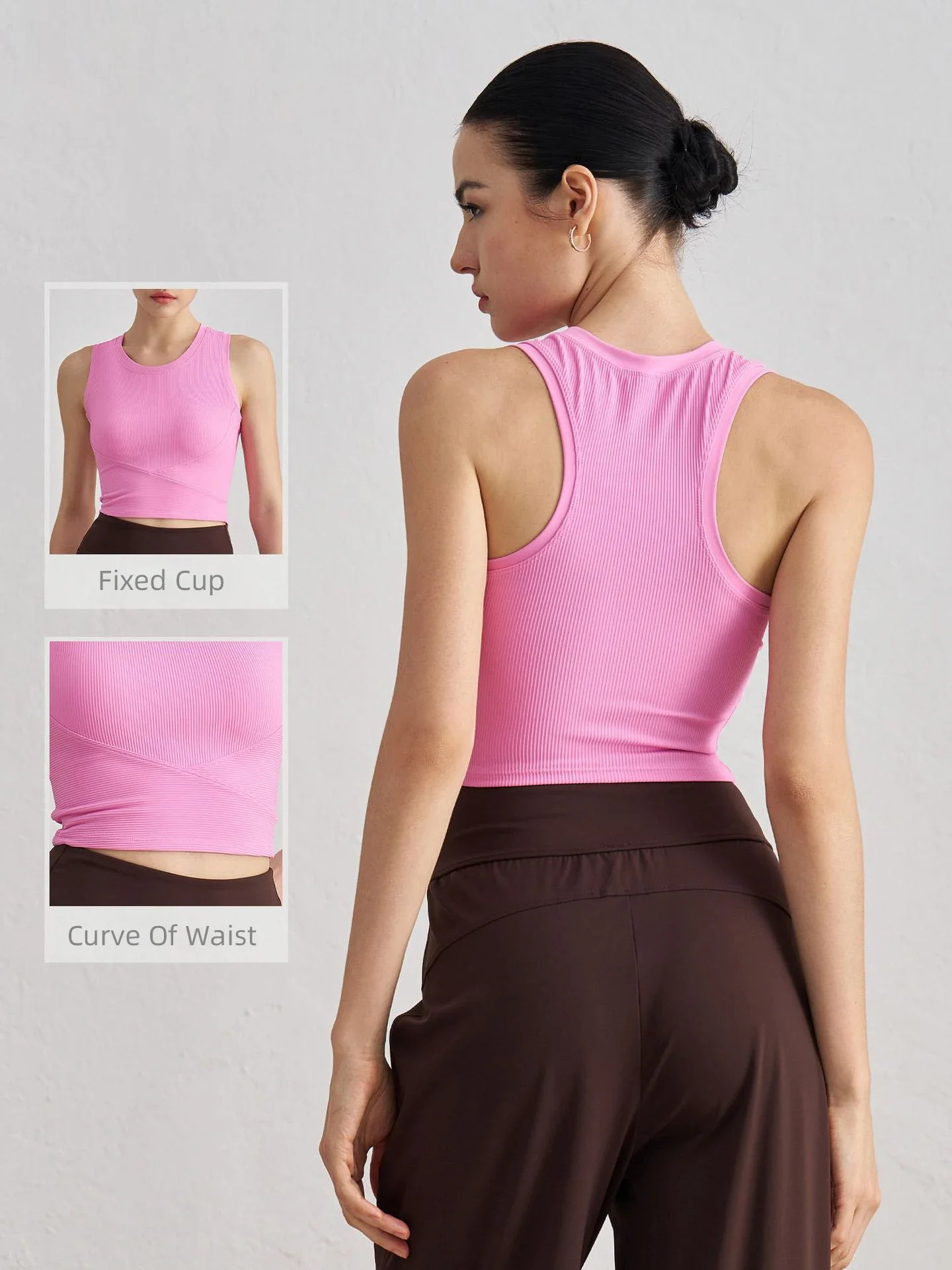 

Solid Color Women Cross back Fitness sport Bra high strength Tight Top Comprehensive Training Yoga Underwear With Chest Pad