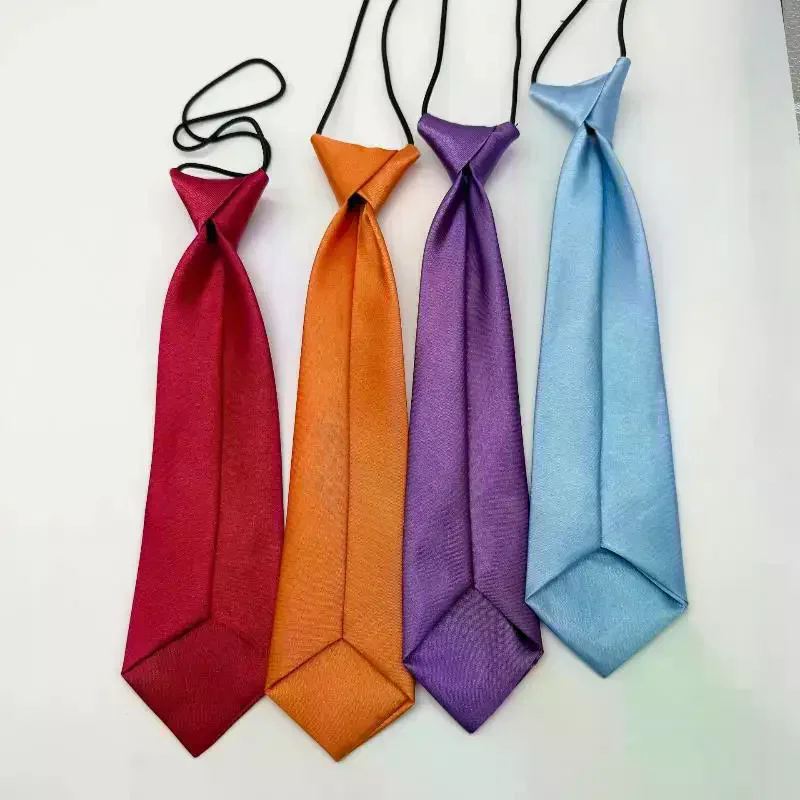 أربطة مطاطية قصيرة للأطفال، أربطة مطاطية بلون نقي، ملحقات نشاط الفتيات الصغيرات، ربطات عنق موحدة للمدرسة، أزياء الأطفال #3