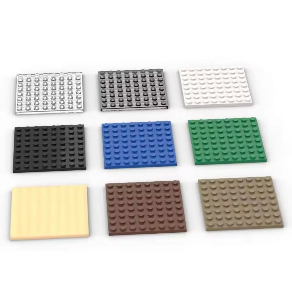 

Строительные блоки Gobricks GDS-528, пластина 8 x 8, техническая, совместимая с 41539 деталями детского DIY