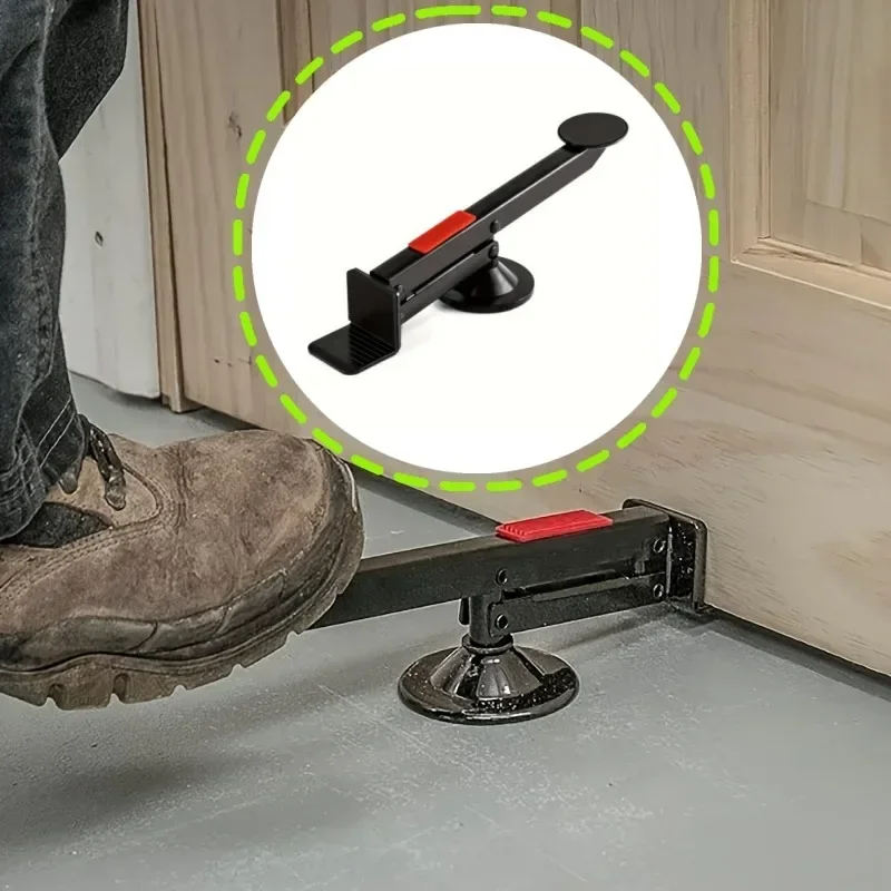 The Sturdy Metal Door Lift 360° Rotating Lever Activates The Door Surface Lift Installation Auxiliary Installation