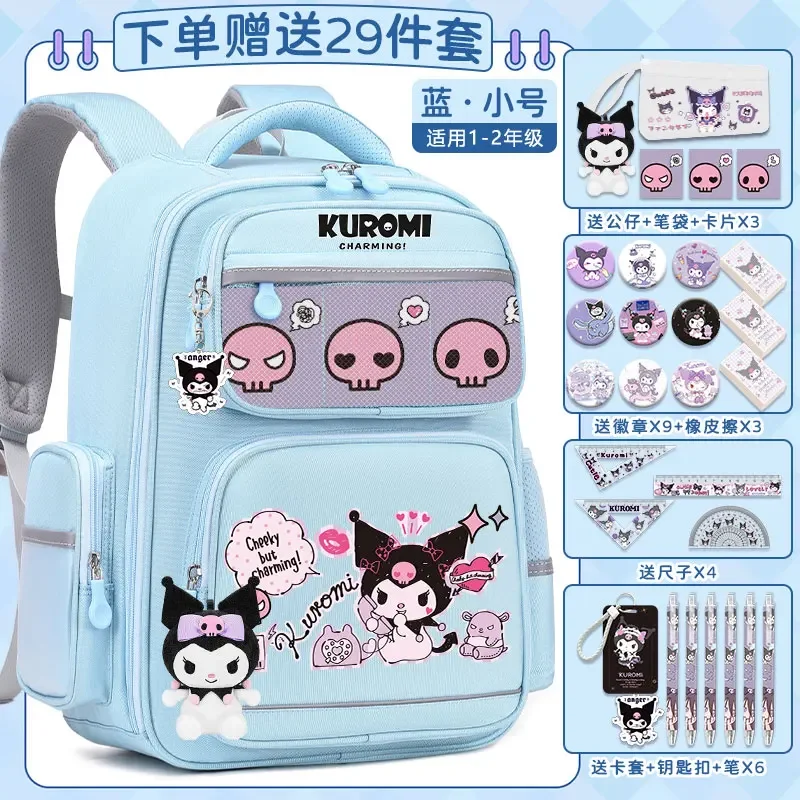 Sanrio-mochila escolar Clow M para estudiantes, resistente a las manchas, informal y ligera de gran capacidad, bonita mochila de dibujos animados