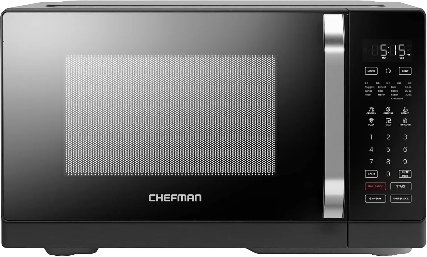 MicroCrisp Countertop Microwave Oven and Convection Oven, with Integrated Crisper, Guided Touchscreen Interface, 10 Powe