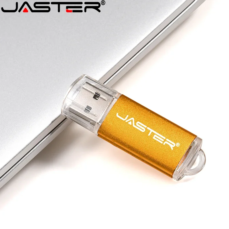 Jaster Plastic Geheugenstick 128Gb Vrije Sleutelhanger Usb Flash Drive 64Gb Gepersonaliseerde Pendrive 32Gb Kleurrijke U Schijf 16Gb Hoge Snelheid