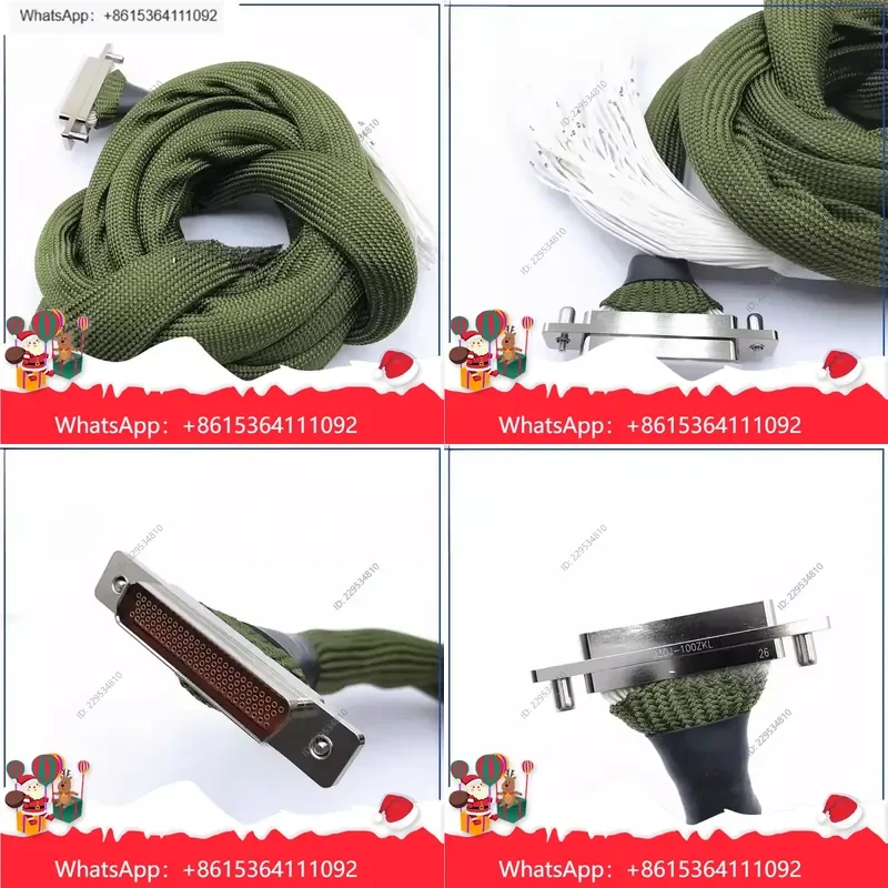 Widely Applied， for J30J-100ZKL 100-Core Rectangular Connector 2 Meter Wire Length Engraved Cost effective，1pc
