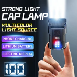 High Power Mini Flashlight Rechargeable EDC Torch with Magnet Hat Clip Flash Lights Outdoor Work Light Emergency Warning Lantern