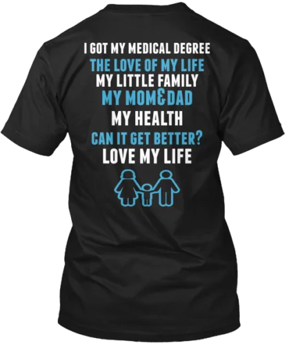 Mom&dad Is My Life T-Shirt Made in the USA Size S to 5XL