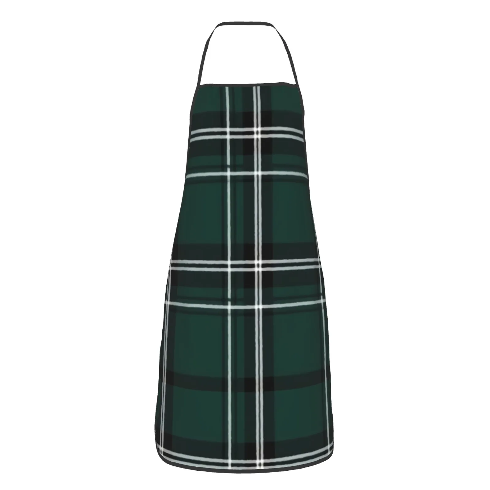 Pink Check Polyester locking hem Apron Home Cooking Baking Kitchen Buffalo Plaid Apron Fashions Red Check Blue Check Green Check