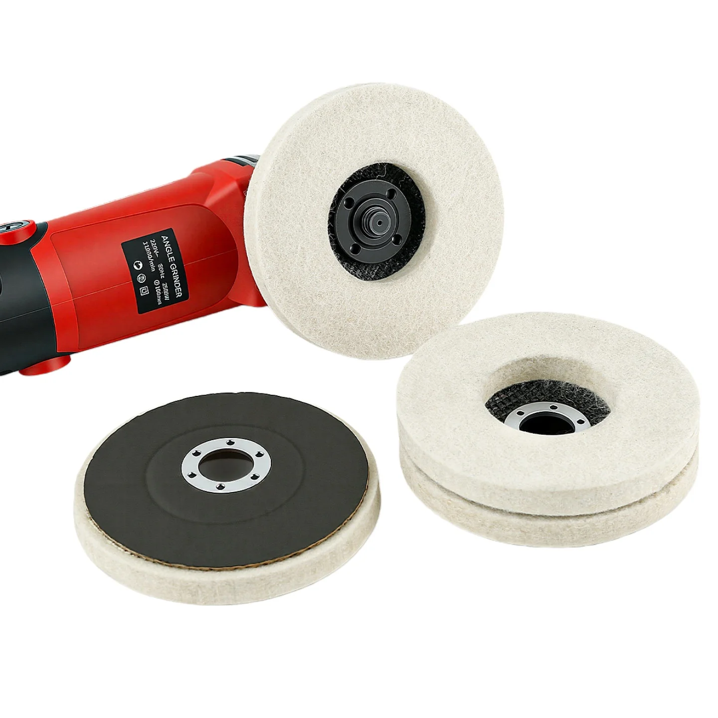 125Mm Wool Felt Pol…