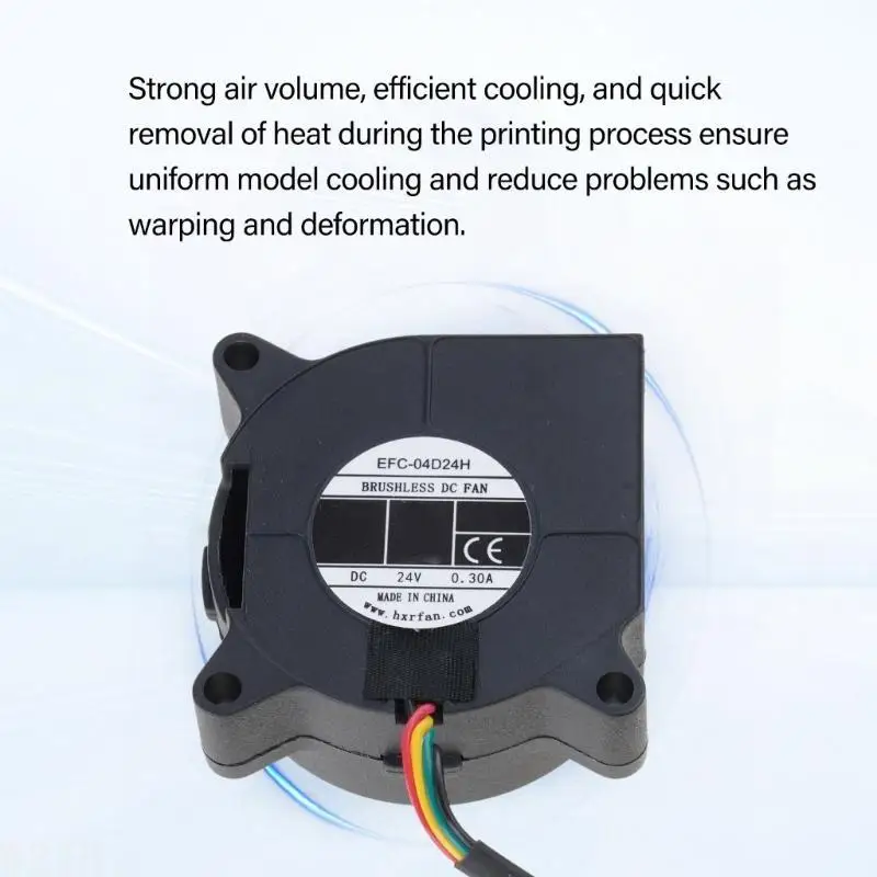 W3JB Heavy Duty 4020 ABS -Blower -Lüfter für -Drucker optimierte Luftströme und Silentsoperationen – Detail 1