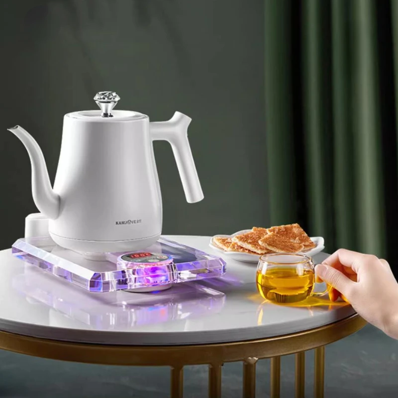 가정용 전기 주전자 크리스탈 유리 316 스테인레스 스틸 온도 조절 주전자, 220V