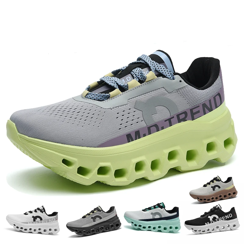 Men Soft Wear-resistant Breathable Sports Shoes Men Workout Sneakers Running Shoes Cushioning Non-slip Hot Selling