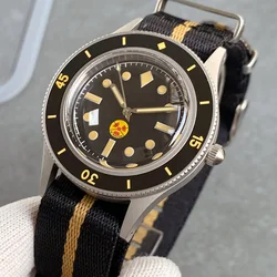 Super C3 Lume Bezel Mark Vintage Mechanical Diver Watch Men NH35A Domed Sapphire Glass 20BAR Waterproof Sandblast Case 2024