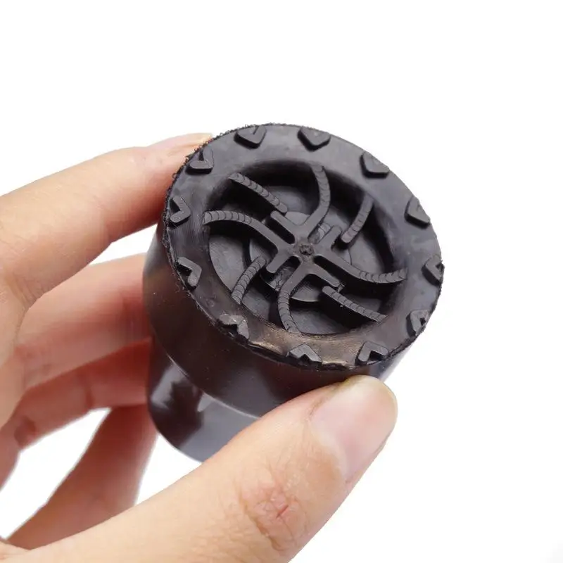 .[LA]2/4Pcs Cane Mountaineering Stick Protective Pad Universal Crutch Tips Non-Slip Rubber Feet For All Terrain DIY Accessories