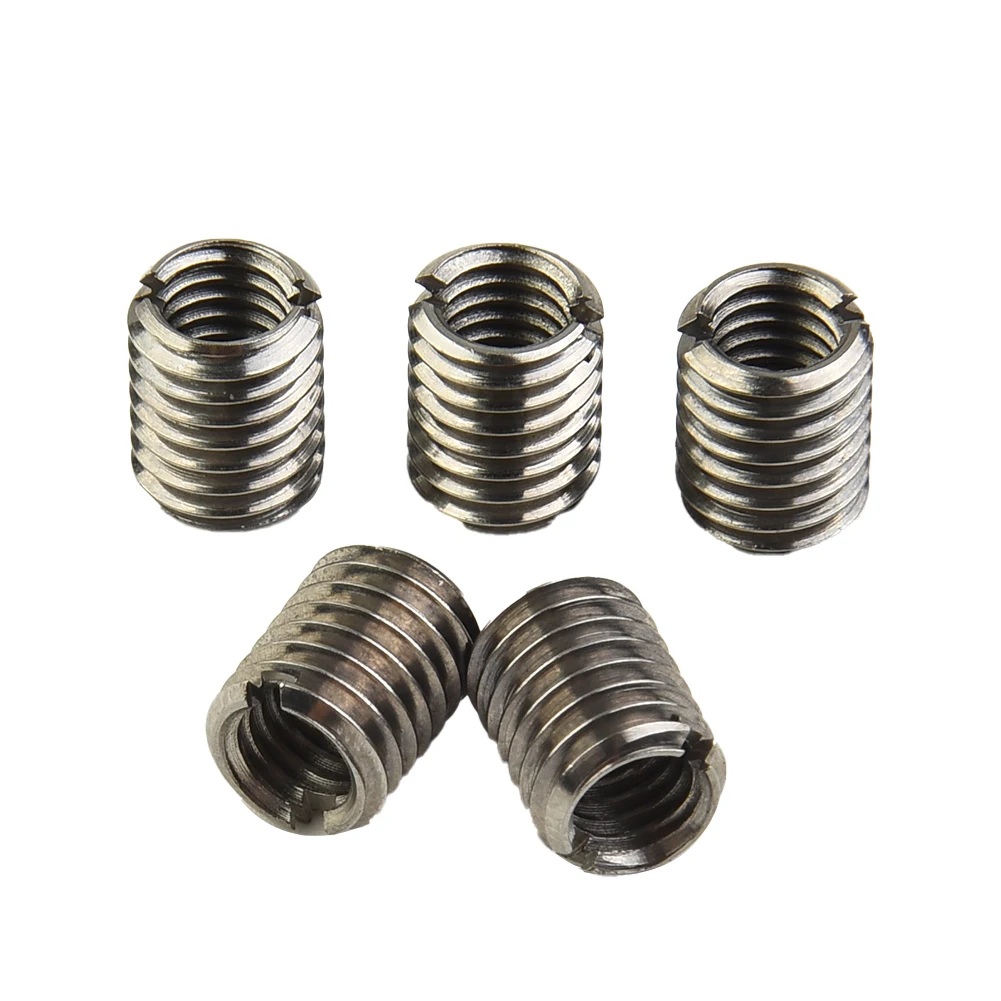 5 Pcs Thread Reducer Kit M8 (M8X1.25) Threaded To M6 (M6X1) Threaded Stainless Steel Thread Reducer 10mm Length Thread Reducer