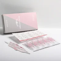 20/30/40 Uds agujas de tatuaje agujas de cartucho de tatuaje profesional desechables con silicona suave para tatuaje pluma rotativa rl rs