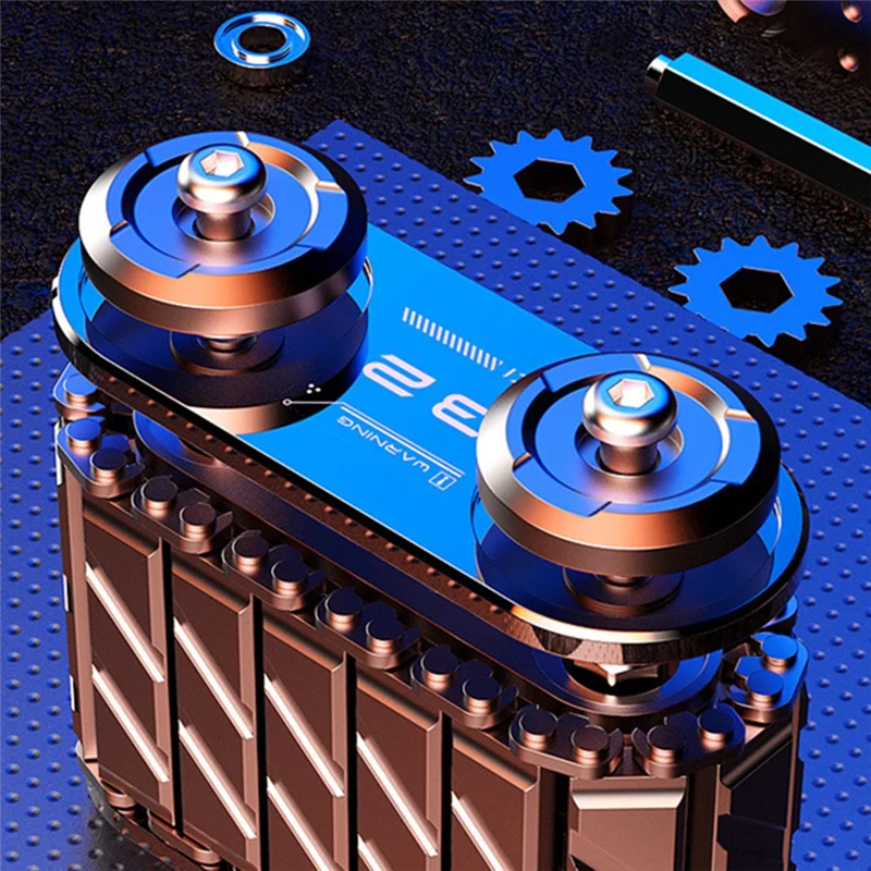 

Горячая распродажа, игрушка-ролик-танка для снятия стресса - металлическая игрушка-трещотка для беспокойства - настольная игрушка для взрослых и детей