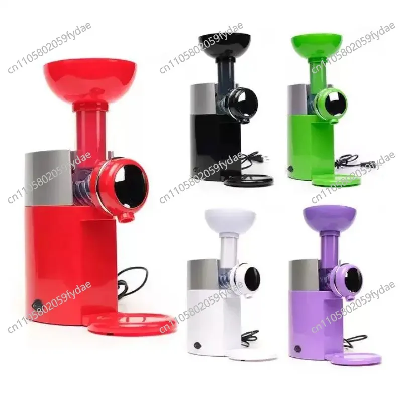 

EU/AU/UK 220V Fruit Ice Cream Machine Automatic Fruit Ice Cream Machine Dessert Milkshake Maker