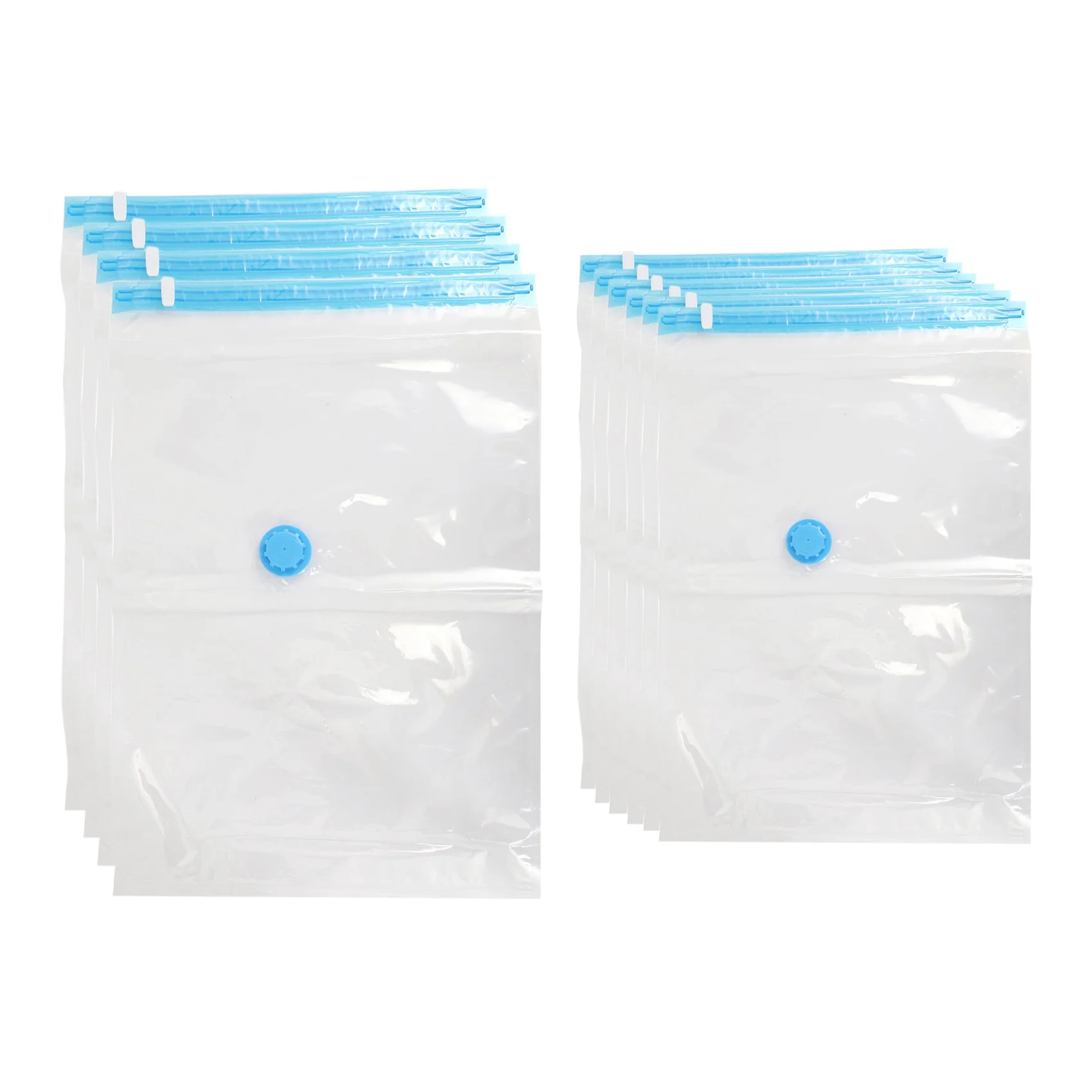 

Vacuum bag 10 pieces Set 2 sizes 6 pieces 40x60 and 4 pieces 60x80 sturdy for storing clothes quilts and bed linen Vacuum bag