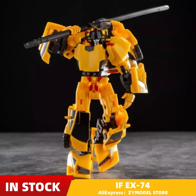 [EN STOCK] Figura de acción Iron Factory Iron Samurai Series IF EX-74 EX74 Sunstreaker Raiki con caja