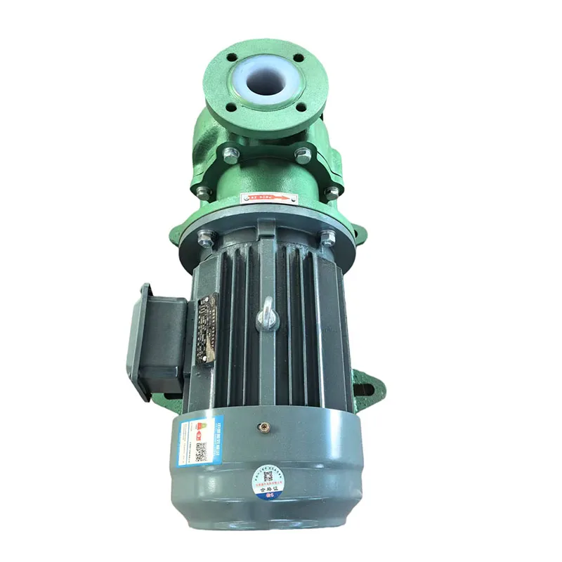 TLF Hogedruk gevoerde magnetische aandrijfpomp OEM Aanpasbaar voor sterke zuur-alkali- en zwavelzuurchemische toepassing