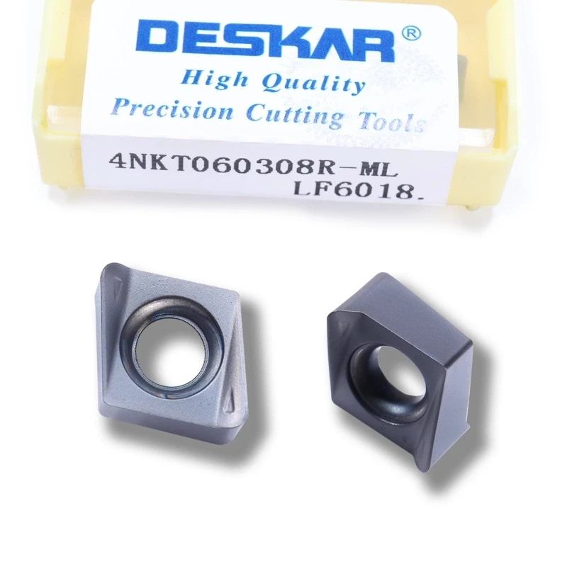 

Deskar 100% Original 4Nkt060308R-Ml Lf6028 Lf6028S Carbide Insert Fast Feed Mill Blade Cnc Lathe Milling Turning Tools for Steel