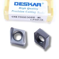 Deskar 100% Original 4Nkt060308R-Ml Lf6028 Lf6028S Carbide Insert Fast Feed Mill Blade Cnc Lathe Milling Turning Tools for Steel