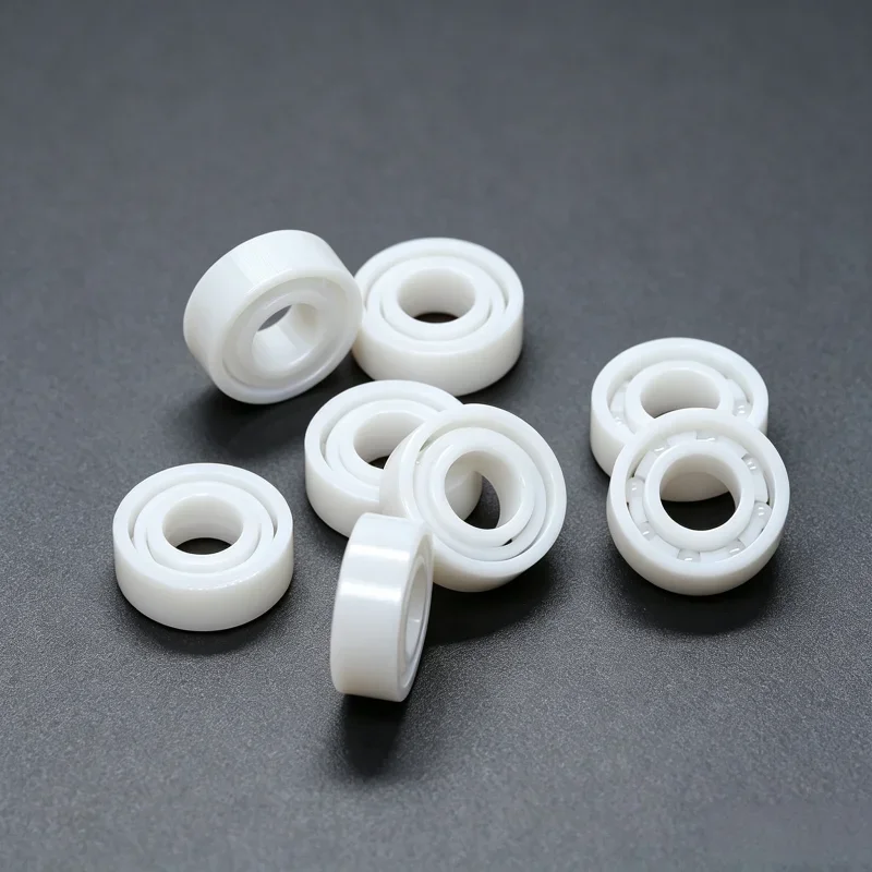 4 Stück/10 Stück MR74CE 4x7x2,5mm ZrO2 Vollkeramiklager 3x10x4 ABEC-9 für Angelrollen, Spinnrollen, Baitcasting-Rollen, Angelzubehör – Detail 2
