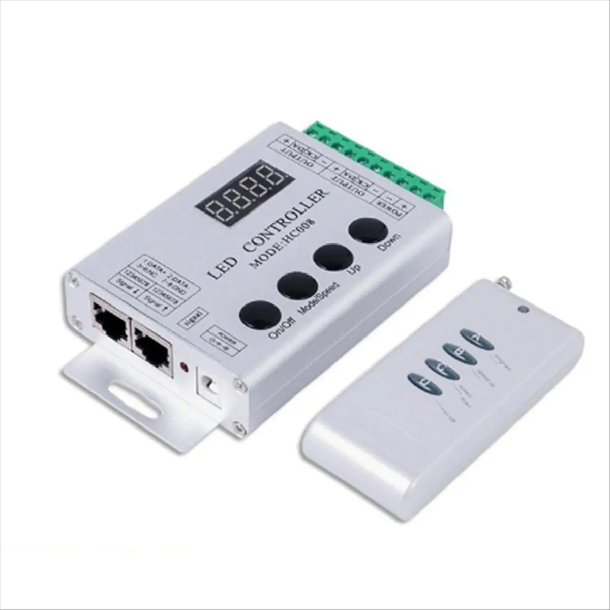 GTS HC008 Programmable LED Controller 133 Effect Mode Control 2048 LED Pixel for WS2811 WS2812 RGB LED Strip Light Tape