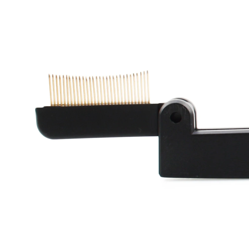 

1Pcs Double-Sided Eyebrow and Eyelash Comb Folding Makeup Brush for Women Foldable Design Protects Teeth Easy Clean Travel