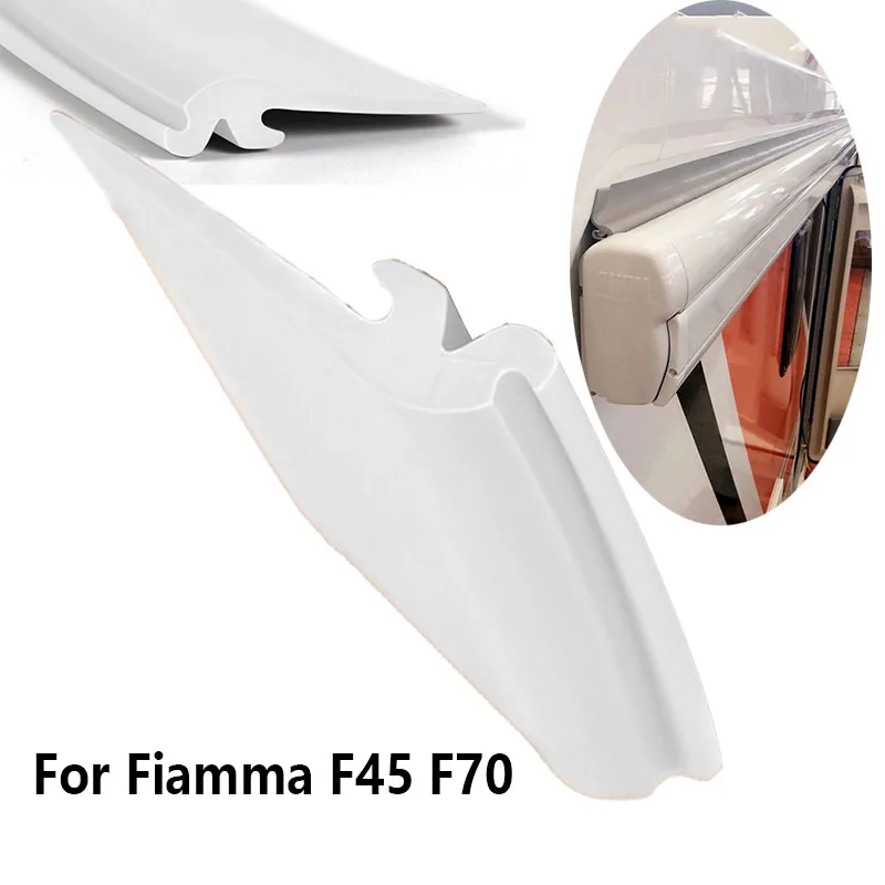 FOR Fiamma F45 F70 Kit Rain Rubber Guard L For Awning Adapter Curved Walls 1M Grey