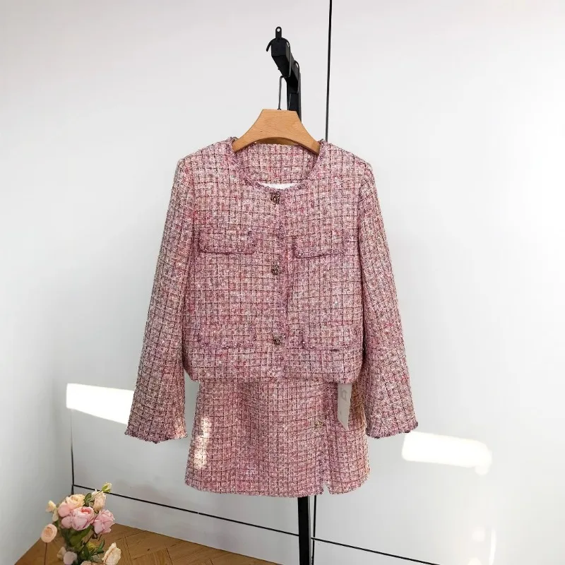Xiaoxiangfeng suit Medela style dress with rich daughter French autumn light luxury socialite dress